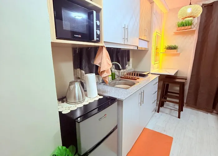Balcony 28 In Ayala Business Park With Fast Wifi Appartement *